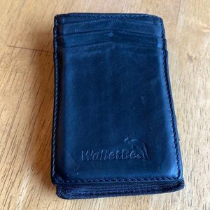 Leather WalletBe card holder 4” pre-owned, no holes